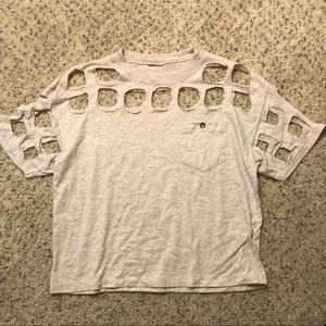 Vintage cut out T-shirt